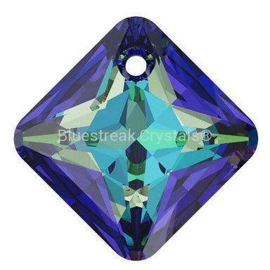 Serinity Pendants Princess Cut (6431) Crystal Bermuda Blue P-Serinity Pendants-9mm - Pack of 2-Bluestreak Crystals