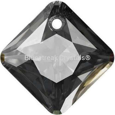 Serinity Pendants Princess Cut (6431) Crystal Silver Night-Serinity Pendants-9mm - Pack of 2-Bluestreak Crystals