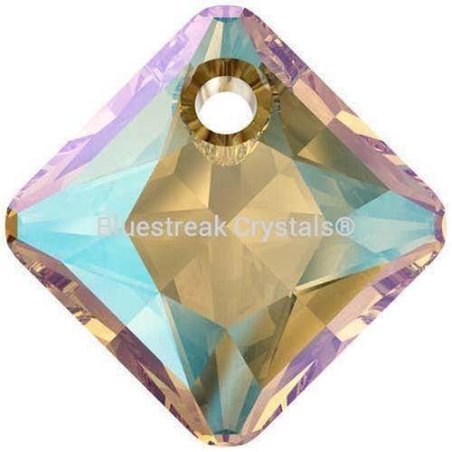 Serinity Pendants Princess Cut (6431) Light Colorado Topaz Shimmer-Serinity Pendants-16mm - Pack of 1-Bluestreak Crystals