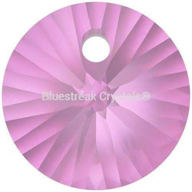 Serinity Pendants Round Cut (6428) Dark Rose-Serinity Pendants-6mm - Pack of 20-Bluestreak Crystals