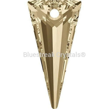 Serinity Pendants Spike (6480) Crystal Golden Shadow-Serinity Pendants-18mm - Pack of 1-Bluestreak Crystals