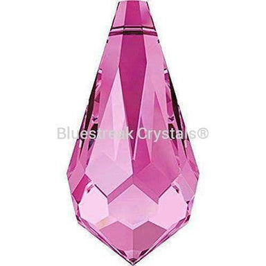 Serinity Pendants Teardrop (6000) Rose-Serinity Pendants-11mm - Pack of 10-Bluestreak Crystals