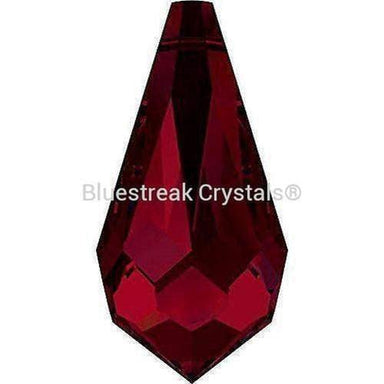 Serinity Pendants Teardrop (6000) Siam-Serinity Pendants-11mm - Pack of 10-Bluestreak Crystals