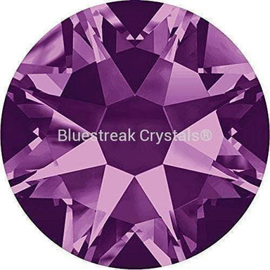 Serinity Rhinestones Non Hotfix (2000, 2058 & 2088) Amethyst-Serinity Flatback Rhinestones Crystals (Non Hotfix)-SS5 (1.8mm) - Pack of 50-Bluestreak Crystals