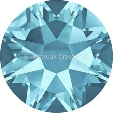 Serinity Rhinestones Non Hotfix (2000, 2058 & 2088) Aquamarine-Serinity Flatback Rhinestones Crystals (Non Hotfix)-SS3 (1.4mm) - Pack of 50-Bluestreak Crystals