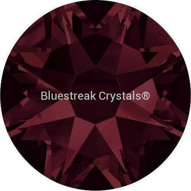 Serinity Rhinestones Non Hotfix (2000, 2058 & 2088) Burgundy-Serinity Flatback Rhinestones Crystals (Non Hotfix)-SS5 (1.8mm) - Pack of 50-Bluestreak Crystals