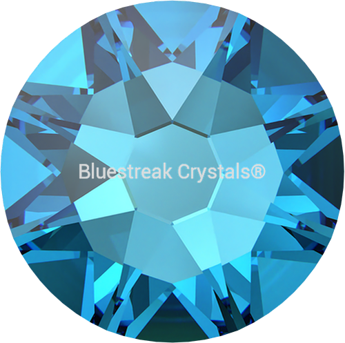 Serinity Rhinestones Non Hotfix (2000, 2058 & 2088) Crystal Bermuda Blue-Serinity Flatback Rhinestones Crystals (Non Hotfix)-Small Size Mix (SS5 SS7 SS9) - Pack of 150-Bluestreak Crystals