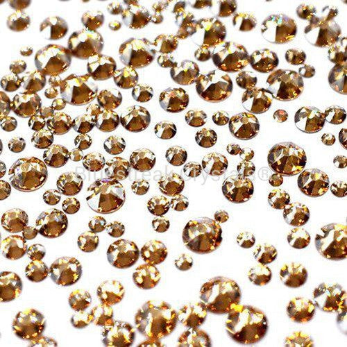 Serinity Rhinestones Non Hotfix Crystal Golden Shadow