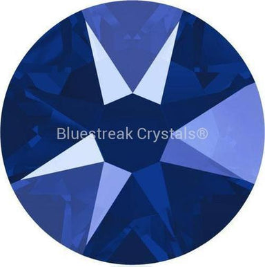 Serinity Rhinestones Non Hotfix (2000, 2058 & 2088) Crystal Royal Blue Delite UNFOILED-Serinity Flatback Rhinestones Crystals (Non Hotfix)-SS12 (3.1mm) - Pack of 50-Bluestreak Crystals