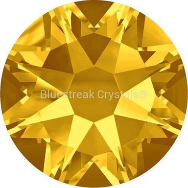 Serinity Rhinestones Non Hotfix (2000, 2058 & 2088) Light Topaz-Serinity Flatback Rhinestones Crystals (Non Hotfix)-SS5 (1.8mm) - Pack of 50-Bluestreak Crystals