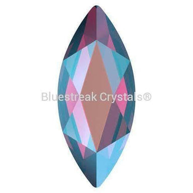 Serinity Rhinestones Non Hotfix Marquise (2201) Fuchsia Shimmer-Serinity Flatback Rhinestones Crystals (Non Hotfix)-14x6mm - Pack of 4-Bluestreak Crystals