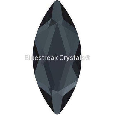 Serinity Rhinestones Non Hotfix Marquise (2201) Graphite-Serinity Flatback Rhinestones Crystals (Non Hotfix)-4x1.8mm - Pack of 10-Bluestreak Crystals