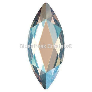 Serinity Rhinestones Non Hotfix Marquise (2201) Silk Shimmer-Serinity Flatback Rhinestones Crystals (Non Hotfix)-14x6mm - Pack of 4-Bluestreak Crystals