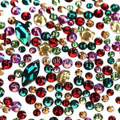 Serinity Rhinestones Non Hotfix Mix Rainforest