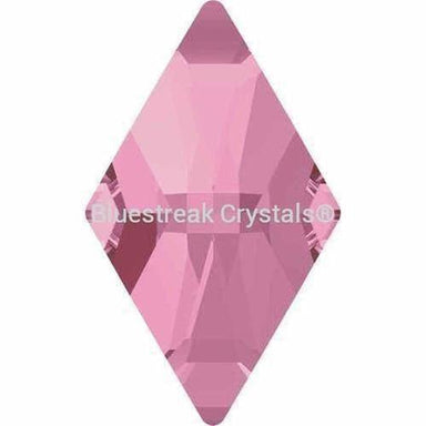 Serinity Rhinestones Non Hotfix Rhombus (2709) Light Rose-Serinity Flatback Rhinestones Crystals (Non Hotfix)-10x6mm - Pack of 4-Bluestreak Crystals