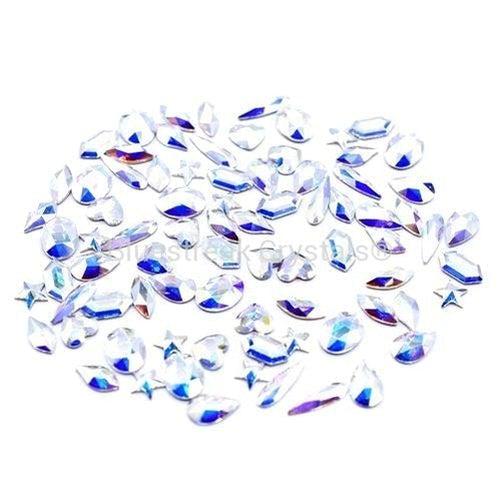 Crystal AB - Glass HotFix - BULK Rhinestones