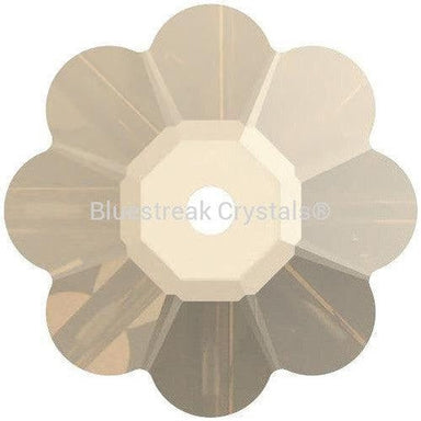 Serinity Sew On Crystals Daisy Spacer (3700) Crystal Golden Shadow UNFOILED-Serinity Sew On Crystals-6mm - Pack of 10-Bluestreak Crystals