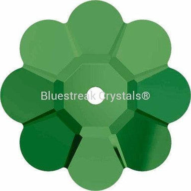 Serinity Sew On Crystals Daisy Spacer (3700) Fern Green UNFOILED-Serinity Sew On Crystals-6mm - Pack of 10-Bluestreak Crystals