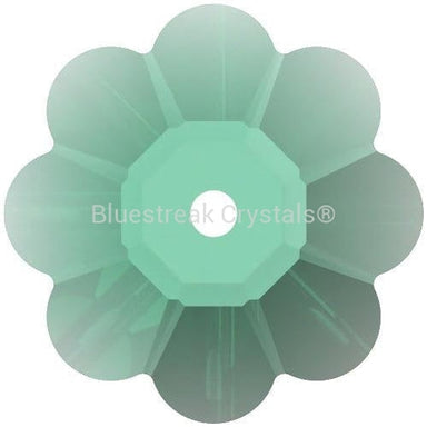 Serinity Sew On Crystals Daisy Spacer (3700) Majestic Green UNFOILED-Serinity Sew On Crystals-6mm - Pack of 10-Bluestreak Crystals