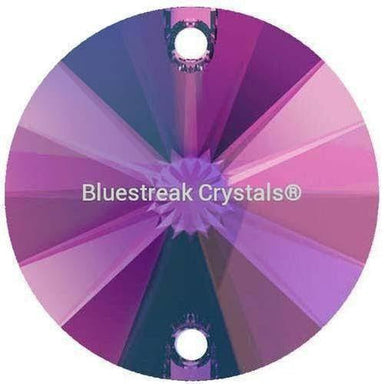 Serinity Sew On Crystals Rivoli (3200) Amethyst Shimmer-Serinity Sew On Crystals-14mm - Pack of 2-Bluestreak Crystals