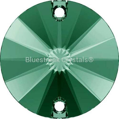 Serinity Sew On Crystals Rivoli (3200) Emerald-Serinity Sew On Crystals-8mm - Pack of 6-Bluestreak Crystals