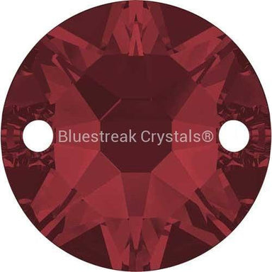 Serinity Sew On Crystals Round (3288) Scarlet-Serinity Sew On Crystals-8mm - Pack of 6-Bluestreak Crystals