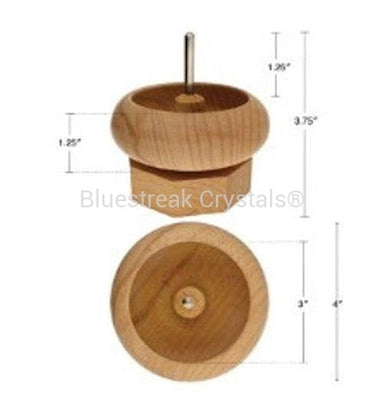 Spin and String Wooden Bead Spinner-Tools & Threads-Bluestreak Crystals