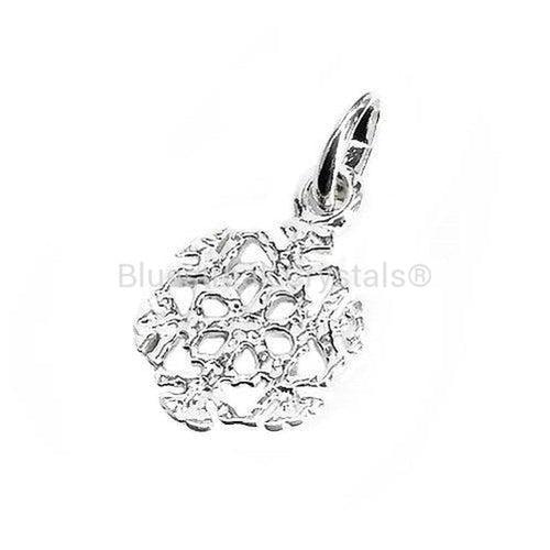 1 | Bright Silver Snowflake Charms