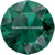 Swarovski Chatons Round Stones (1028 & 1088) Emerald Ignite UNFOILED-Swarovski Chatons & Round Stones-PP24 (3.10mm) - Pack of 100 -End of Line-Bluestreak Crystals