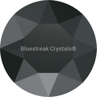 Swarovski Chatons Round Stones (1028 & 1088) Jet Hematite-Swarovski Chatons & Round Stones-PP2 (0.95mm) - Pack of 100-Bluestreak Crystals