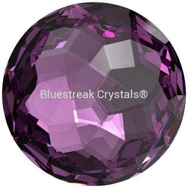 Swarovski Chatons Round Stones Fantasy (1383) Amethyst-Swarovski Chatons & Round Stones-8mm - Pack of 2-Bluestreak Crystals