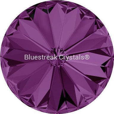 Swarovski Chatons Round Stones Rivoli (1122) Amethyst-Swarovski Chatons & Round Stones-SS34 (7.2mm) - Pack of 10 - End of Line-Bluestreak Crystals