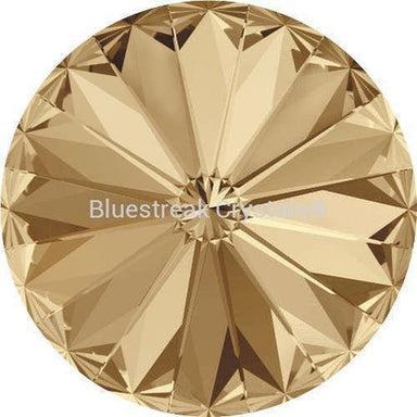 Swarovski Chatons Round Stones Rivoli (1122) Crystal Golden Shadow-Swarovski Chatons & Round Stones-SS39 (8.30mm) - Pack of 10-Bluestreak Crystals