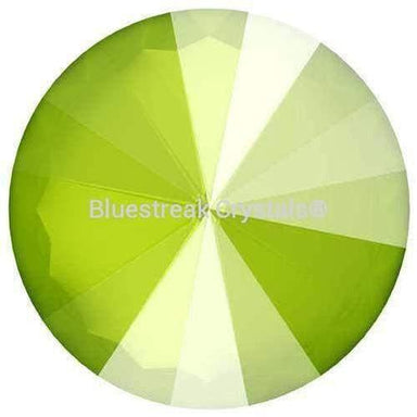 Swarovski Chatons Round Stones Rivoli (1122) Crystal Lime-Swarovski Chatons & Round Stones-12mm - Pack of 4-Bluestreak Crystals