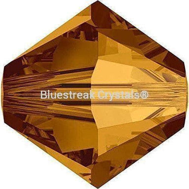 Swarovski Crystal Beads Bicone (5328) Crystal Copper-Swarovski Crystal Beads-5mm - Pack of 20-Bluestreak Crystals