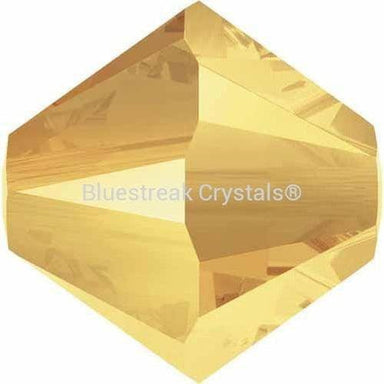 Swarovski Crystal Beads Bicone (5328) Crystal Metallic Sunshine-Swarovski Crystal Beads-3mm - Pack of 25-Bluestreak Crystals