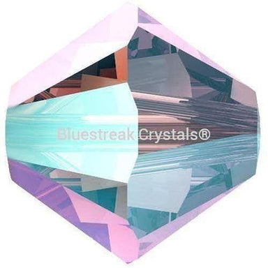 Swarovski Crystal Beads Bicone (5328) Light Amethyst Shimmer 2X-Swarovski Crystal Beads-3mm - Pack of 25-Bluestreak Crystals