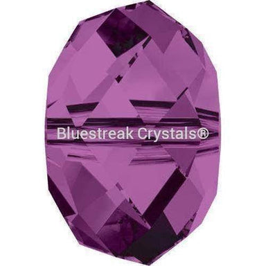 Swarovski Crystal Beads Briolette (5040) Amethyst-Swarovski Crystal Beads-4mm - Pack of 10-Bluestreak Crystals