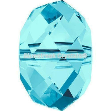 Swarovski Crystal Beads Briolette (5040) Aquamarine-Swarovski Crystal Beads-4mm - Pack of 10-Bluestreak Crystals