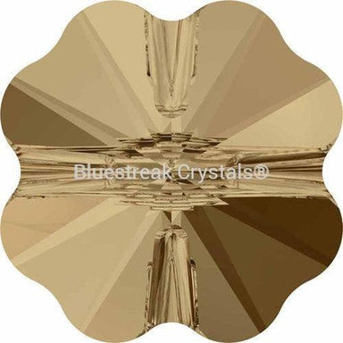 Swarovski Crystal Beads Clover (5752) Crystal Golden Shadow-Swarovski Crystal Beads-8mm - Pack of 4-Bluestreak Crystals