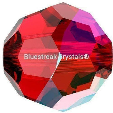 Swarovski Crystal Beads Round (5000) Siam Shimmer-Swarovski Crystal Beads-4mm - Pack of 25-Bluestreak Crystals