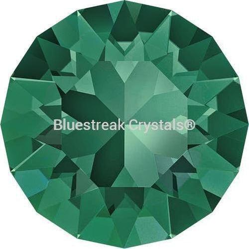 Swarovski Cup Chain (27104) PP24 Rhodium-Swarovski Metal Trimmings-Emerald-Bluestreak Crystals