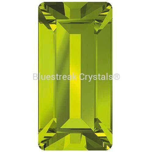 Swarovski Fancy Stones Baguette (4501) Citrus Green-Swarovski Fancy Stones-4x2mm - Pack of 720 (Wholesale)-Bluestreak Crystals