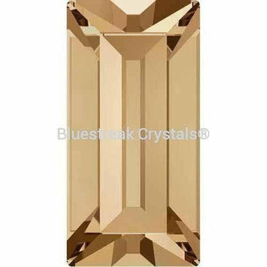 Swarovski Fancy Stones Baguette (4501) Crystal Golden Shadow-Swarovski Fancy Stones-4x2mm - Pack of 720 (Wholesale)-Bluestreak Crystals