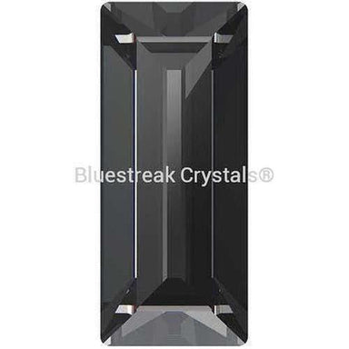 Swarovski Fancy Stones Baguette (4501) Crystal Silver Night-Swarovski Fancy Stones-4x2mm - Pack of 720 (Wholesale)-Bluestreak Crystals