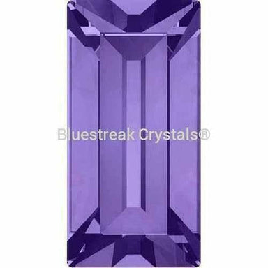 Swarovski Fancy Stones Baguette (4501) Tanzanite-Swarovski Fancy Stones-4x2mm - Pack of 720 (Wholesale)-Bluestreak Crystals