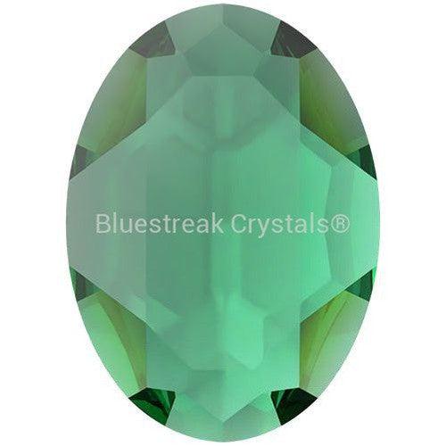 Swarovski Fancy Stones Big Oval (4127) Majestic Green-Swarovski Fancy Stones-30x22mm - Pack of 24 (Wholesale)-Bluestreak Crystals