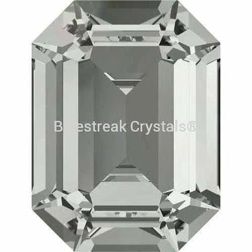 Swarovski Fancy Stones Curved Back Octagon (4610) Black Diamond-Swarovski Fancy Stones-14x10mm - Pack of 144 (Wholesale)-Bluestreak Crystals