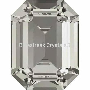 Swarovski Fancy Stones Curved Back Octagon (4610) Crystal Silver shade-Swarovski Fancy Stones-14x10mm - Pack of 144 (Wholesale)-Bluestreak Crystals