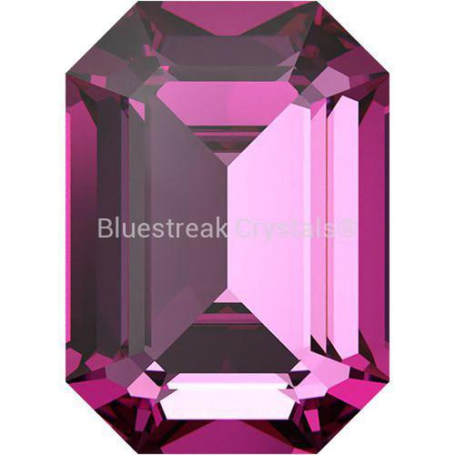 Swarovski Fancy Stones Curved Back Octagon (4610) Dark Rose-Swarovski Fancy Stones-14x10mm - Pack of 144 (Wholesale)-Bluestreak Crystals